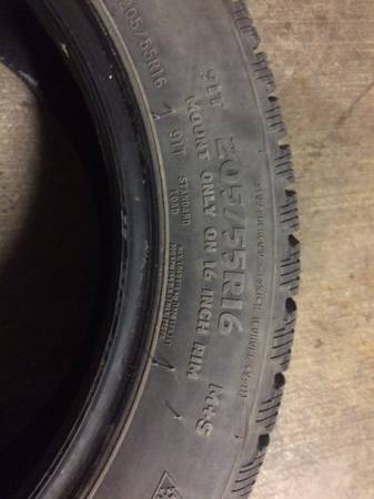 20555R16 Cooper Studded Tires