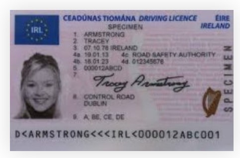 Buy Real Irish Driver's License Online