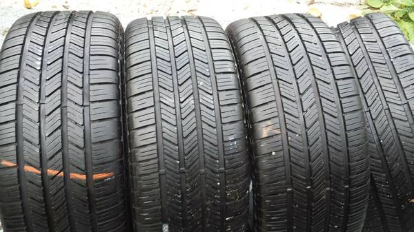 245 40 19  goodyear eagle ls2 run on flat