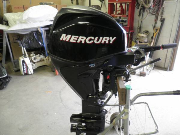 25hp 4 stroke tiller long shaft merc