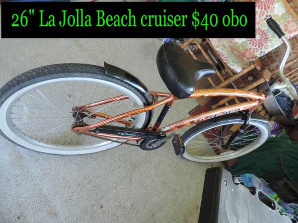 26 La Jolla Beach cruiser