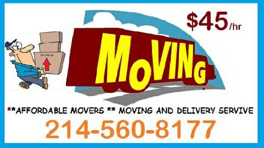 2972)GET A FULL SERVICE MOVE AT LOW RATES9755CALL TODAY9755 (mid cities)