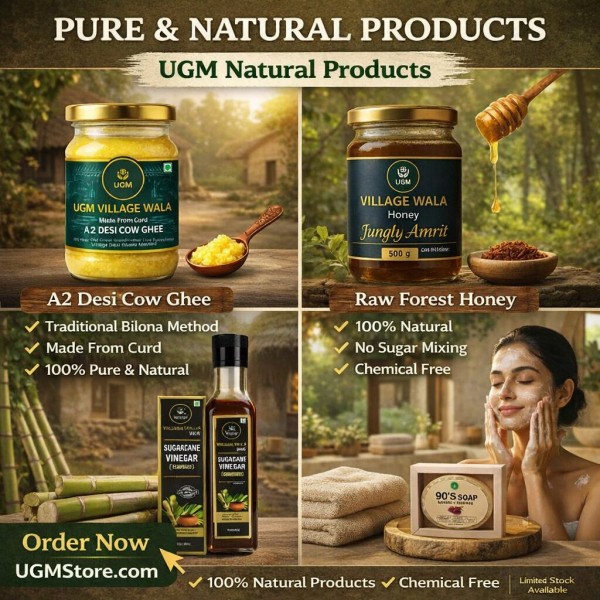 Premium Natural Village Products – Pure, Chemical-Free & Healthy Living