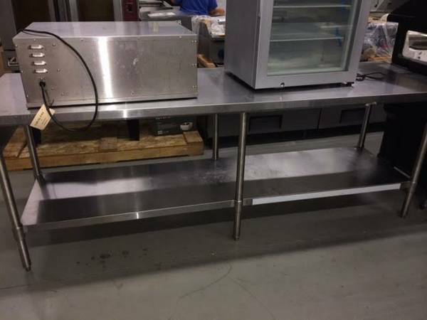 30 x 96 Used Stainless Table