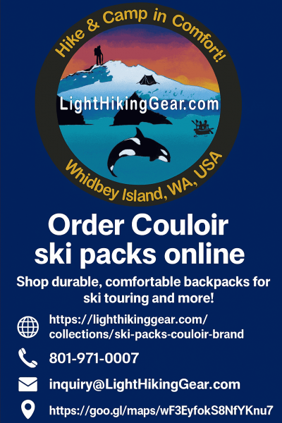 Order Lightweight Ski Packs - Light Hiking Gear