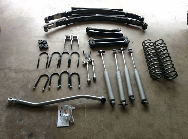 3inch rough country kit for Jeep Cherokee XJ