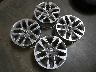 (4) HYUNDAI GENESIS FACTORY OEM STAGGERED 18 WHEELS RIMSLIP RASH