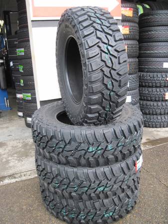 4 New Tires LT 265 70 17 MasterCraft Mud Terrain  10ply