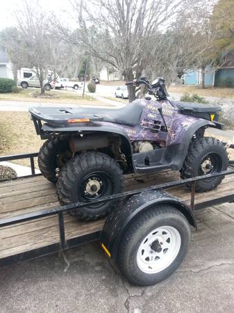 4 Wheeler and trailer package