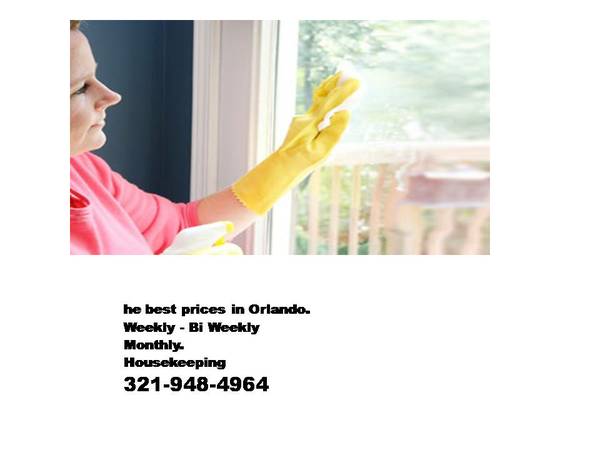 40.00 HOUSEKEEPING I AM CLEANING HOUSES THIS SUNDAY (All Areas)