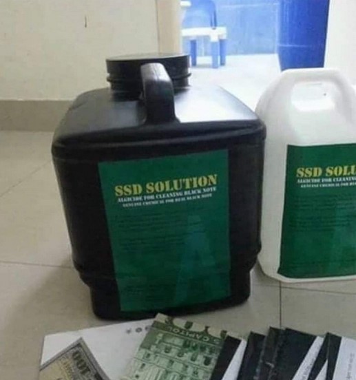 SSD CHEMICAL SOLUTION FOR DEFACED CURRENCY CLEANING