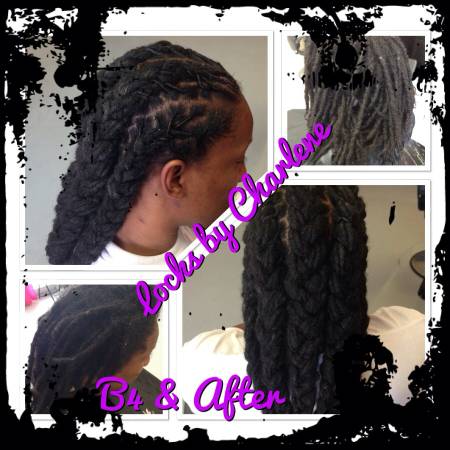 45 RELAXER amp 45 LOC RETWIST amp STYLE by Charlene (1137 B Ave West Columbia)