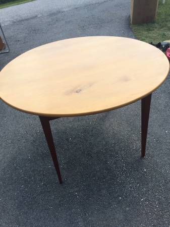 45 Round Wooden Table