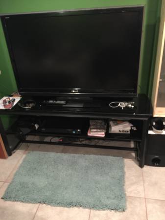 52 TV LCD, TV Stand