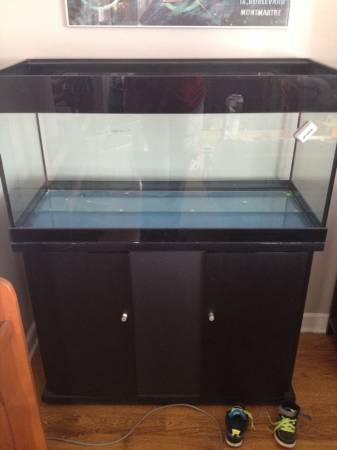 55 gallon aquarium w accessories