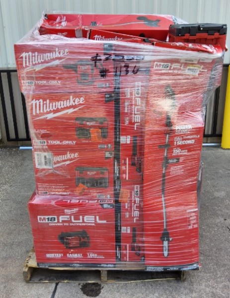 Buy Milwaukee Tools Return Pallets