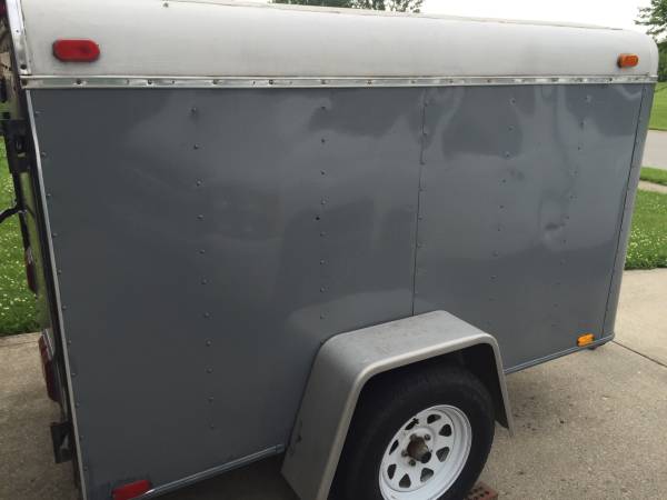 5x8 enclosed trailer