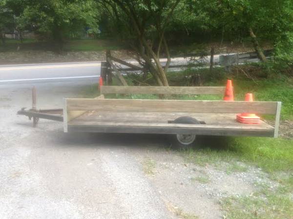 5x8 flat utility trailer