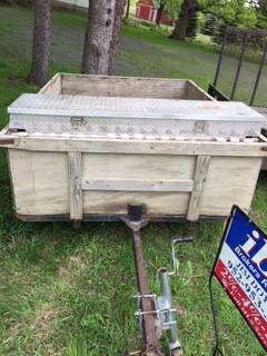 5X8 WOOD TRAILER for sale or trade