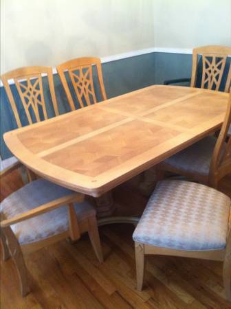 6 piece dinning table price reduced