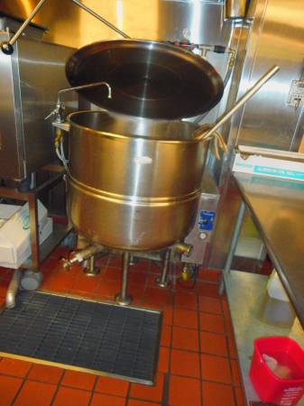60 gallon cleveland steam kettle