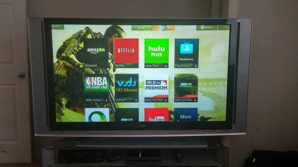 60 inch Sony XBR DLP 1080p HDtv wstand