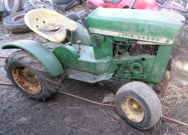 65 John Deere riding mower and other riding mowers