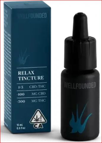 Well Founded Relief Face Oil 1:1 – 750mg THC CBD