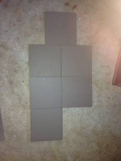 6x6 Grey Daltile Tiles