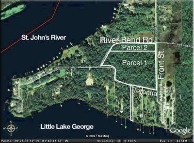 749000  25 PRISTINE ACRES LITTLE LAKE GEORGEOWNER WILL FINANCE (WELAKA)