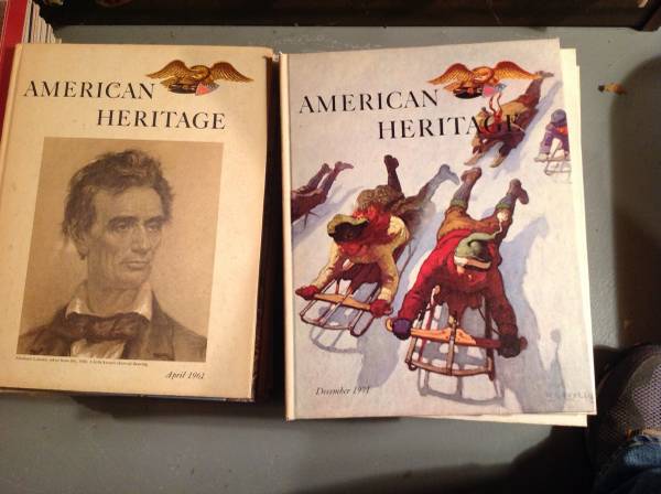 78 American Heritage Back Issues