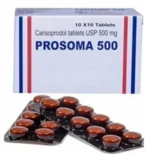 Buy Carisoprodol Tablets 500mg online.