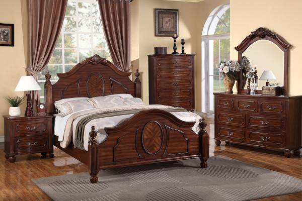 7PC QUEEN BEDROOM SET ON SPECIAL NOW (NO CREDIT CHECK FINANCING)