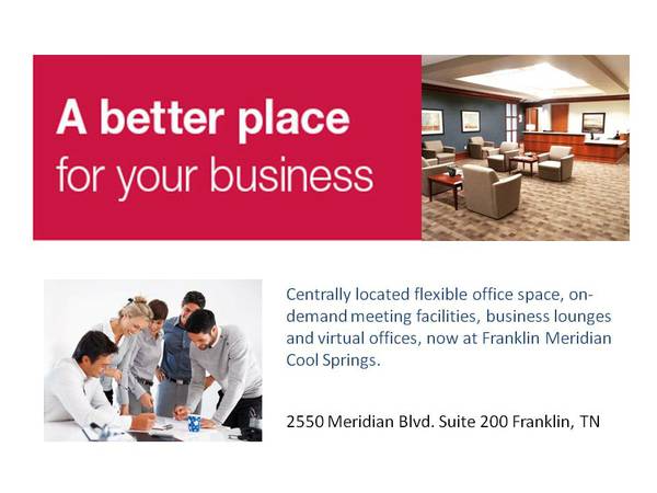 939  Office Space with Full Staff amp Flexible Terms is What you Need (2550 Meridian Blvd)