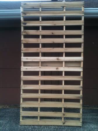 96 X 40 wood skids wooden pallets 25  48 X 40 5 each