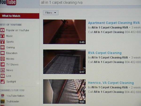 9609CARPET CLEANING 439 ROOMS10010FREE HALLWAY FOR69.999609 (OVER 35REAL CARPET CLEANING VIDEOS  WATCH VIDEO )