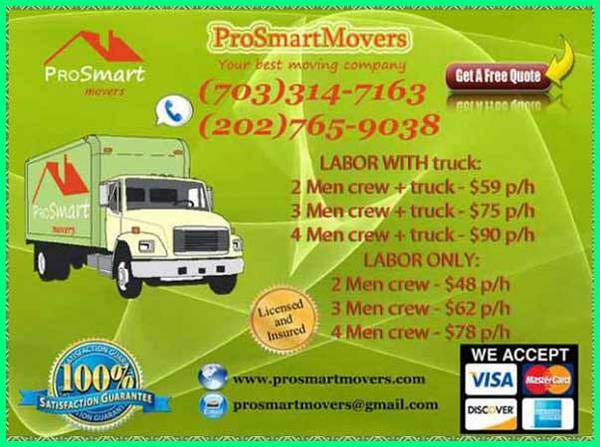 MovingAffordable PricesOutstanding Service (DMV)