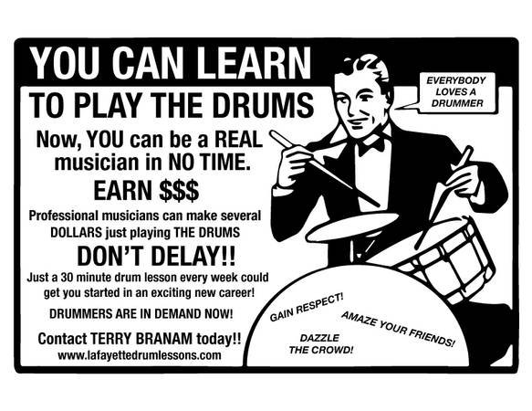 9733Drum Lessons