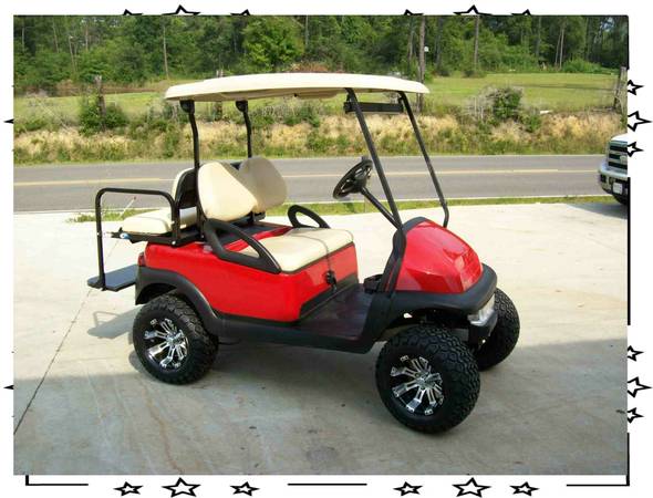 9829982998299829 Golf Cart Lifted 2011 Models with 2013 Batteries Club C