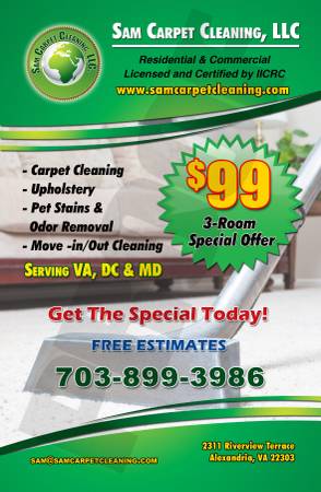 99 Carpet Cleaning With Deodorizer