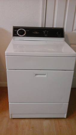AA 120 White Whirlpool Dryer
