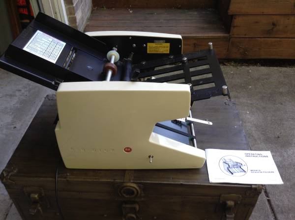 A.B. Dick Model 52 Folder Printing Equipment