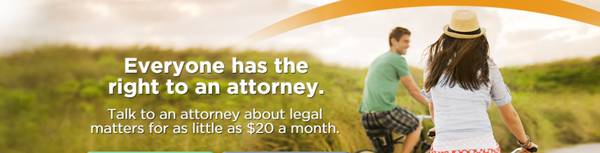 Access to a quality law firm for as little as 20 a month (All 50 states)