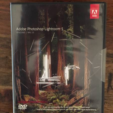 Adobe Photoshop Lightroom 5 NEW SEALED Photo Editing Software WindowsMac full v