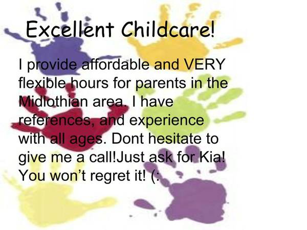 Affordable and Reliable childcare (Reams Road)