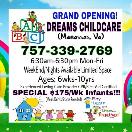 AFFORDABLE CHILDCARE (manassas)