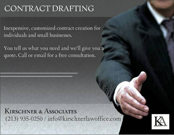 Affordable Contracts by Attorney (Los Angeles)