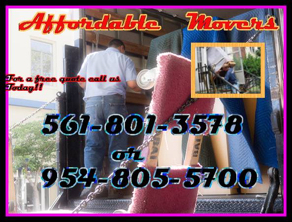 Affordable professional movers9734 (South florida)