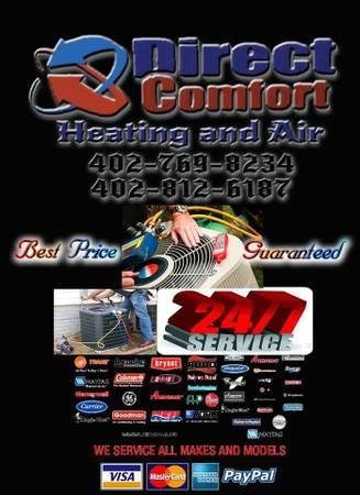 Air conditioner repair or replacement (CHEAPEST IN TOWN) (omaha)