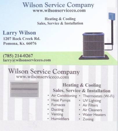 Air Conditioning and Heating Service (Johnson County Kansas)